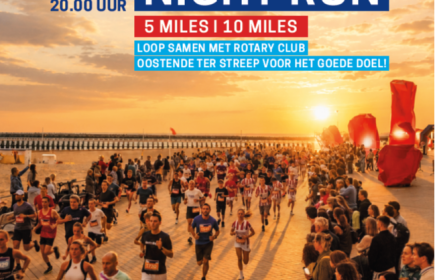 De MetaRelax Ostend Night Run is een belevingsloop bij zonsondergang in Oostende.